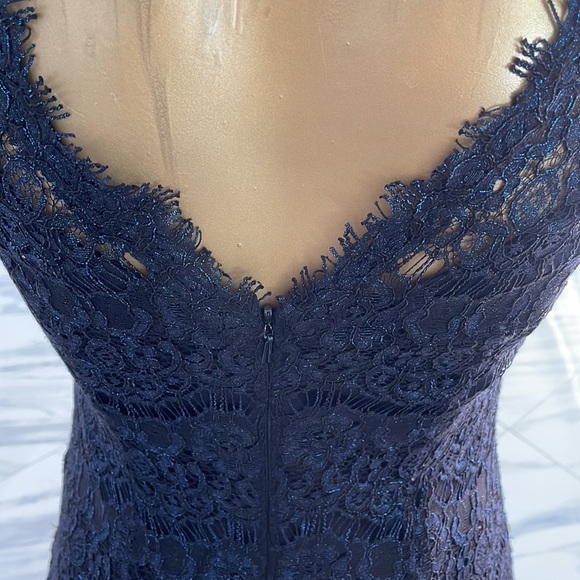 🌺🌺Betsy & Adam Beautiful Women’s Lace Dress Size Small 🌺🌺🌺 - Picture 8 of 12